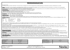 Bedienungsanleitung Newlec H24DT Zeitschaltuhr