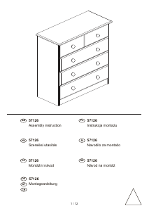 Hướng dẫn sử dụng Livarno IAN 57126 Tủ ngăn kéo