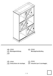 Hướng dẫn sử dụng Livarno IAN 57413 Tủ trưng bày