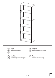 Hướng dẫn sử dụng Livarno IAN 57015 Tủ sách