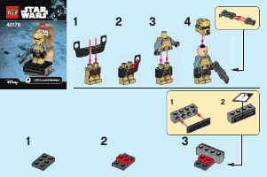 Handleiding Lego set 40176 Star Wars Scarif Stormtrooper