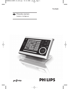 Manuál Philips TSU9600 Dálkový ovladač