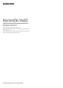 Priručnik Samsung HW-S800D Kućno kino