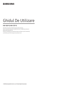 Manual Samsung HW-S800D Sistemul home cinema