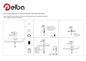 Manual Delba DB-952/OV Torneira