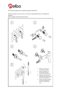 Manual Delba DB-947/CR Torneira
