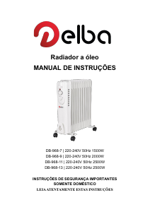 Manual Delba DB-968-9 Aquecedor
