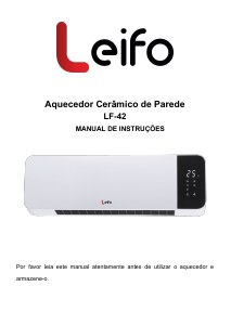 Manual Delba LF-42 Aquecedor