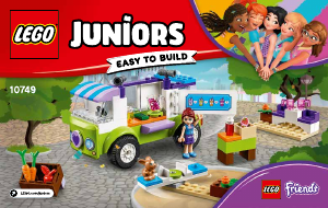 Brugsanvisning Lego set 10749 Juniors Mias økologiske marked