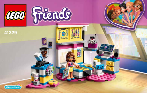 Mode d’emploi Lego set 41329 Friends La chambre labo d'Olivia