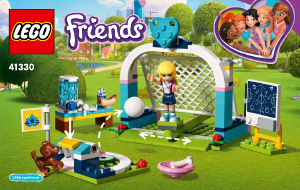 Manual Lego set 41330 Friends Antrenamentul lui Stephanie