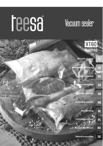Manuál Teesa TSA0193 Vakuovačka