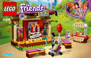 Руководство ЛЕГО set 41334 Friends Сцена Андреа в парке