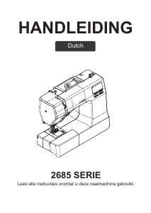 Handleiding Uten 2685A Naaimachine
