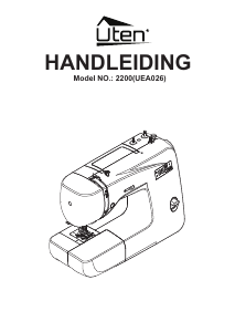 Handleiding Uten 2200 Naaimachine
