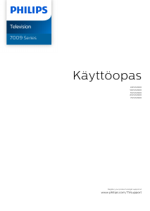 Käyttöohje Philips 55PUS7009 LED-televisio