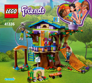 Bedienungsanleitung Lego set 41335 Friends Mias Baumhaus