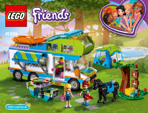 Mode d’emploi Lego set 41339 Friends Le camping-car de Mia