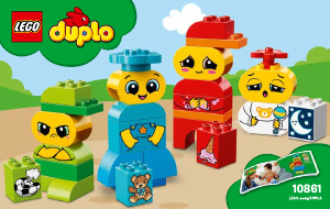 Bruksanvisning Lego set 10861 Duplo Mine første følelser