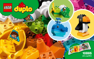 Manual Lego set 10865 Duplo Criações divertidas