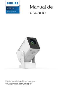 Manual de uso Philips NPX140 NeoPix 140 Proyector
