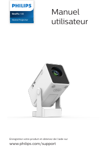 Mode d’emploi Philips NPX140 NeoPix 140 Projecteur