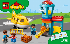 Kasutusjuhend Lego set 10871 Duplo Lennujaam