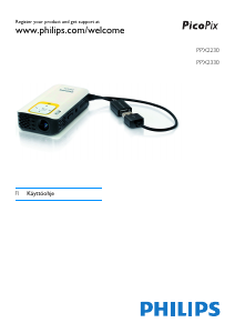 Käyttöohje Philips PPX2330 PicoPix Projektori