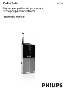 Instrukcja Philips AE1530 Radio