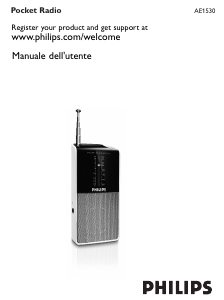 Manuale Philips AE1530 Radio