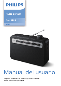 Manual de uso Philips TAR2506 Radio