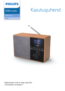 Kasutusjuhend Philips TAR5505 Raadio