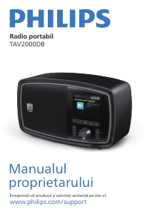 Manual Philips TAV2000DB Radio