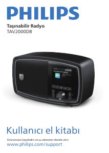Kullanım kılavuzu Philips TAV2000DB Telsiz