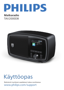 Käyttöohje Philips TAV2000DB Radio