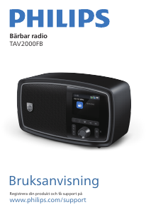 Bruksanvisning Philips TAV2000FB Radio