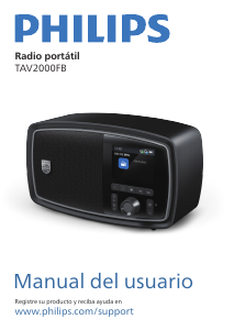 Manual de uso Philips TAV2000FB Radio
