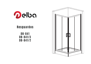 Manual de uso Delba DB-841 Cabina de ducha