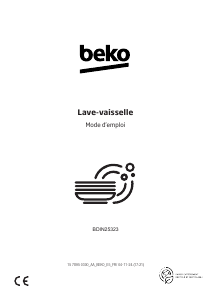 Mode d’emploi BEKO BDIN25323 Lave-vaisselle