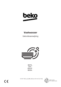 Handleiding BEKO BDSN36440XC Vaatwasser