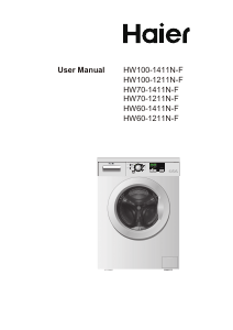 Mode d’emploi Haier HW60-1411N-F Lave-linge