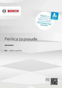 Priručnik Bosch SMD4EB805E Perilica posuđa