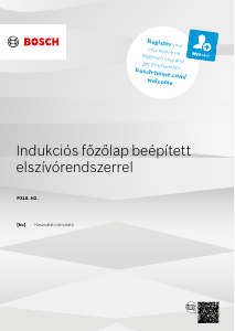 Használati útmutató Bosch PXL89BH26E Főzőlap