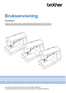 Bruksanvisning Brother Innov-is NV1150 Symaskin