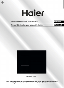 Bruksanvisning Haier HAIDSJP53MB1 Häll