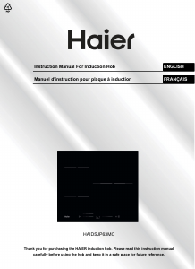 Mode d’emploi Haier HAIDSJP63MC Table de cuisson