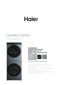 Manual Haier CLC108GNU1 Washer-Dryer