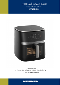 Priručnik Heinner HAF-C7DH20BK Friteza