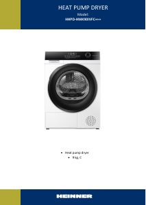Használati útmutató Heinner HHPD-HMK90IVFC+++ Szárító