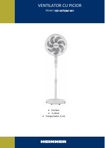 Használati útmutató Heinner HSF-M750M-WH Ventilátor